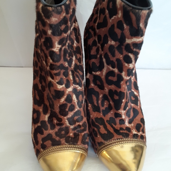 Womens Michael kords Hair Calf booties sz 9.5M - Picture 12 of 16